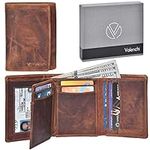 Valenchi-RFID Genuine Leather Trifo