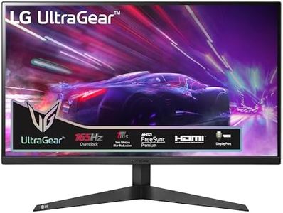 LG Ultragear Gaming Monitor 27GQ50F-B - 27 inch, VA Panel, 165Hz, 1ms MBR, 1920 x 1080 px, AMD FreeSync Premium, Gaming UI