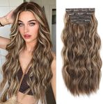 Fine Plus Hair Extensions Clip in 4