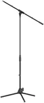 GEARit Microphone Boom Stand; Boom Arm Extends Mic 2.5 Feet; Heavy-Duty Steel Tripod and Joints; Cable Management Clips Included