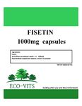 Fisetin 1000mg 60 Capsules COGNATIVE Support Healthy Mind