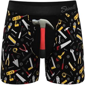 Shinesty Hammock Support Pouch Underwear | Underwear Men Boxer Briefs with Fly | US Medium Tools