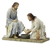 8.5 Inch Jesus Washing His Disciple