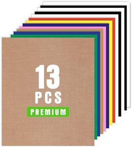XSEINO 12"x10" HTV Vinyl 13-Pack for T-Shirts
