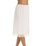 Camille Womens Ivory Lace Hemline Ladies 26'' Half Under Slip Underskirt 14-16