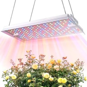 MetryGrow Plant Grow Light, [Smart APP & Expansive 3x2 Ft Coverage] Genuine 100W Output LED Full Spectrum for Indoor Plants, 8-Level Brightness, Supports Hanging (Only Light Panel)