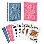 2 Pack Playing Cards Decks of Cards Playing Cards for Adults Poker Cards Professional Standard index Playing Cards Set for Card Games Pinochle Cartas Magic Props Go Fish