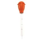 HIC Deluxe Tempered Glass Turkey Baster with Silicone Bulb, 11-Inch, 2-Ounce Capacity