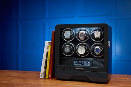 BARRINGTON 6-Watch Automatic Winder – Luxury Watch Storage Display