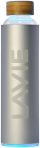 LaVie 2GO Purificateur d'eau Compact Innovant à Lumière UVA, sans Consommable. Transformez Votre Eau du Robinet en Eau Douce et Délicieuse en 15 Minutes - Couleur Aluminium – Capacité 0,5 L