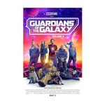 Cinematic Studio - Original Marvel Studio - Guardians of the Galaxy 3 Movie Poster - Officially Licensed Wall Art - premium Print - Perfect for Marvel Fans