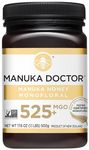 MANUKA DOCTOR - MGO 525+ Manuka Honey Monofloral (500g) 100% Pure New Zealand Honey. Certified. Guaranteed. RAW. Non-GMO