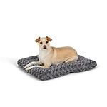 Amazon Basics Plush Pet Bed and Dog