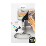 Nite IZE Hitch Phone Anchor & Stretch Strap - Phone Anchor & Adjustable Strap for Drop Protection & Convenience - Cell Phone Lanyard - Charcoal