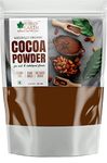 Bliss of Earth 250gm Naturally Organic Dark Cocoa Powder for Chocolate Cake Making & Chocolate Shake, Unsweetened