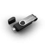 3 pcs of Monifilm 4GB OTG USB Flash Drive(3-Pack) 2-in-1 USB and Micro USB Design (for Smartphones, Tablets, Laptops, and Computers)