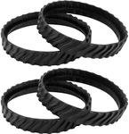 Qloby 4 Pack R0526100 Exact Tire Track Replacement, Upgraded Tire Track Wheel Belts for Zodiac Baracuda MX8 MX6 Elite In-Ground Pool Cleaner Heavy Duty Rubber Improving The Parts Life Cycle by 50%.