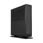 Fractal Design Ridge Black - PCIe 4.0 riser card included - 2x 140mm PWM Aspect fans included - Type C USB - m-ITX PC Gaming Case