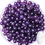 QINJIEJIE 60PCS Amethyst Beads 8mm 