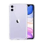 rooCASE iPhone 11, Plexis Slim and Lightweight Clear TPU PC Cover