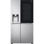 LG 635 Litre Side-By-Side American Fridge Freezer - Stainless Steel