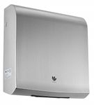 Dryflow EcoWave Hand Dryer Brushed Satin Stainless Steel Commercial Thin Blade Style Technology