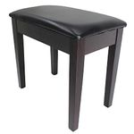 PRELUDE Piano Stool with Book Storage (Satin Rosewood)