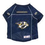 NHL Licensed Nashville Predators Pet Jersey, XL, Navy