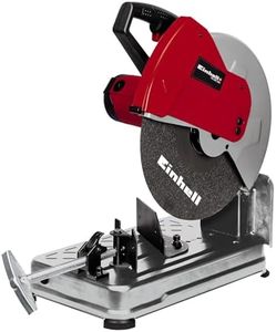 Einhell TC-MC 355 Metal Cutting Saw | 2300W Chop Saw With 355mm Cutting Disc, Soft Start, Adjustable Height Stop, Clamping Mechanism with Quick-Release Lock | Bench Type Cross Cut Saw