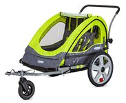 InStep Quick N Ez Double Trailer, Green