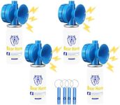 1.4oz Bear Horn Self Defense,130dB Loud Mini Safety Bear Air Horn,Heard Up to 0.5-Miles Away,Bear Alarm Scare Bears, Ideal for Hiking,Camping and Outdoor Protection,4 Pack