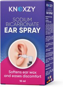 Knoxzy Ear Wax Remover Spray 10ml – Gentle Ear Cleaning Solution