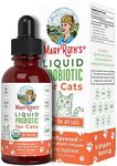 MaryRuth Organics Cat Probiotic | USDA Organic Probiotic for Cats | Cat Probiotic for Digestive Support | Supplement for Gut Health & Beneficial Bacteria | Vegan | Non-GMO | Gluten Free | 4 Fl Oz