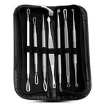 Blackhead Remover Spot Popper Tool Kit 7 Pcs Pimple Picker Stainless Steel Comedone Acne Pore Extractor