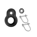 Thinvik Coupler Hitch Attachments for Instep and Schwinn Bike Trailers, Flat and Angled Couplers Metal, Bike Trailers Accessories for Kids&Pets,for Various of Bicycle Carriers, Trailer Sizeï¼Ë†Flat