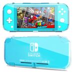 Protective Case for Nintendo Switch Lite, Durable Clear Cover for Nintendo Switch Lite Case with Shock-Absorbent & Anti-Scratch Switch Lite Accessories Slim Skin Shell - Transparent