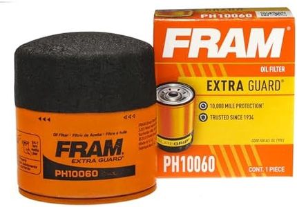 FRAM Extra Guard PH10060, 10K Mile Change Automotive Replacement Interval Spin-On Engine Oil Filter for Select Vehicle Models