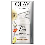 Olay Total Effects 7in1 BB Cream, Medium To Dark, Face Cream With SPF15 and Niacinamide, 50ml