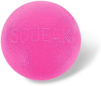 Planet Dog Orbee-Tuff Squeak Ball Pink Dog Fetch Toy