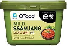 Chung Jung One O'Food Ssamjang, Korean Mild Seasoned Soybean Paste Sauce, Perfect for Rice, Noodles, Fresh Vegetables and Meat, Savory and Flavorful (1.1lb)