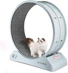 CBEX Cat Wheel, Cat Treadmill, Exercise Wheel, 33.5" Cat Treadmill with Brake, Cat Wheel Exerciser for Cat's Fitness & Health