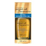 OGX Argan Oil of Morocco Extra Penetrating Hair Oil for Dry and Damaged Hair, Intense Moisture, Frizz Control, and Shine Enhancer for All Hair Types, 100 ml