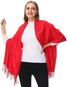 OHAYOMI Pashmina Shawl Wraps Scarves Winter Warm Soft Fashion Scarf for Women Evening Dresses Wedding Bridal Bridesmaid Gifts Travel Blanket