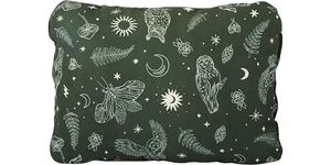Therm-a-Rest Compressible Cinch Camping and Backpacking Pillow, Regular - 14 x 18 Inch, Woodland