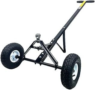 Trailer Dolly 600lbs 270kg Utility Camper Steel Hand Dolly Wheel Tow Mover Boat