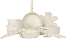 YASHE 13Pcs Pots and Pans Sets Non 