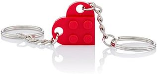 LEGO Heart Keyring | Two Keyrings |