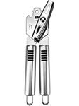 Pexio Professional Stainless Steel Manual Can Opener, 18/10 Food-Safe Stainless Steel, Comfortable to grip, Dishwasher Safe, Ergonomically designed handle.