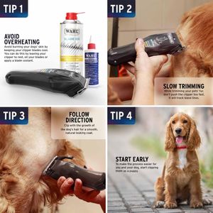 WAHL Colour Pro Pet Clipper – Black Grooming Tool