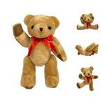 MUMUmumu 12' Brown Plush Stuffed Animal Teddy Bear, Joint Teddy Bear, Gift for Girls, Boys, Kids on Baby Shower, Birthday, Valentines & Christmas (12')